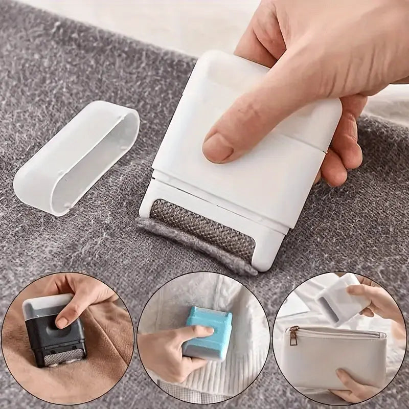 Portable Manual Lint Roller – Pet Hair & Debris Remover