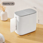 Ecoco 2-in-1 Tissue Holder with Mini Trash Bin - My Store