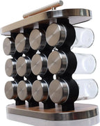 Premium Vertical Spice Rack Organizer (12-Jar / 16-Jar Set)