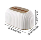 Light Luxury Tissue Box with Spring