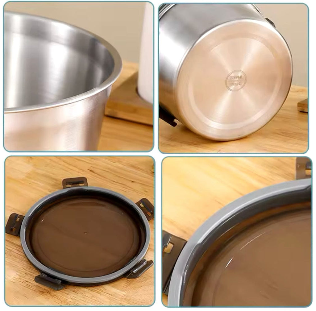 4-Piece Premium Stainless Steel Food Storage Set - My Store
