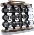 Premium Vertical Spice Rack Organizer (12-Jar / 16-Jar Set)