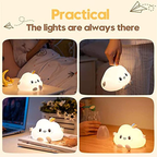 Cute Cloud Night Light Lamp – Soft Glow Kids Bedside Light