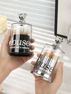 2 Pcs Bear Topped Transparent Organizer - My Store