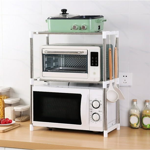Multi-Functional Telescopic Storage Rack (2-Tier)