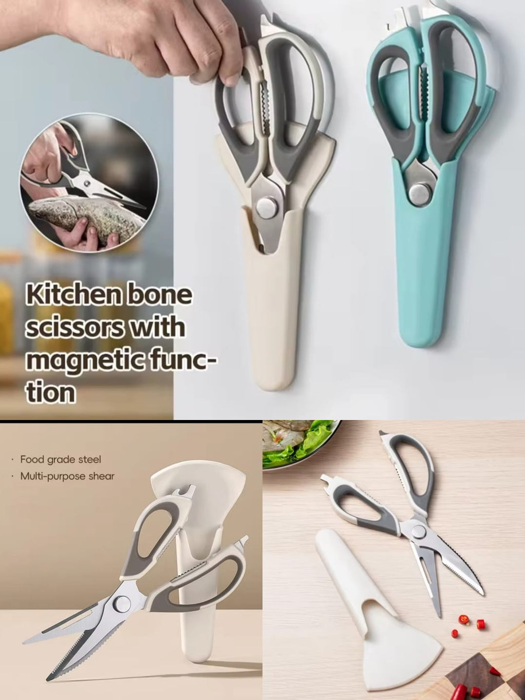 Multi-Purpose Heavy Duty Kitchen Shears - My Store