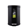 Stainless Steel Hydraulic Pedal Dustbin – 3 Colors (5L & 9L)
