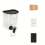 ClearView Wall-Mounted Dispenser for Kitchen & Bathroom 800ML