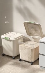 Airtight PP Rice Storage Bin – 20 KG Capacity
