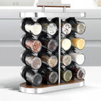 Premium Vertical Spice Rack Organizer (12-Jar / 16-Jar Set)