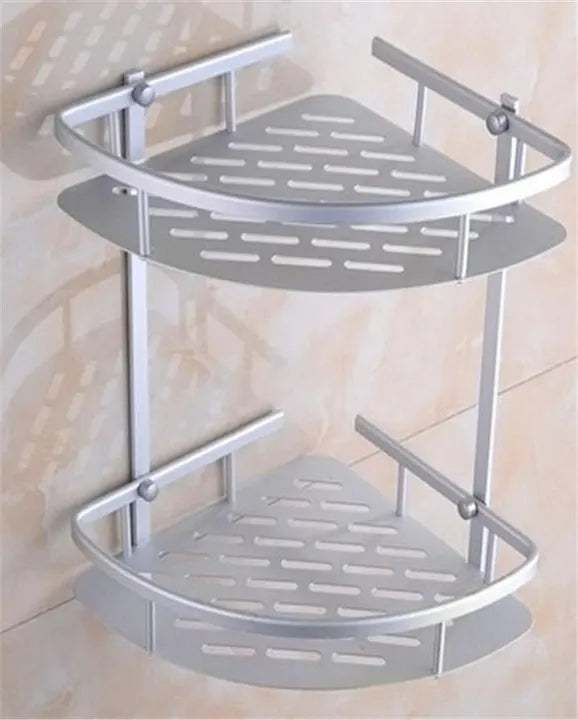 Aluminum Wall Corner Shelf – Kitchen & Bathroom