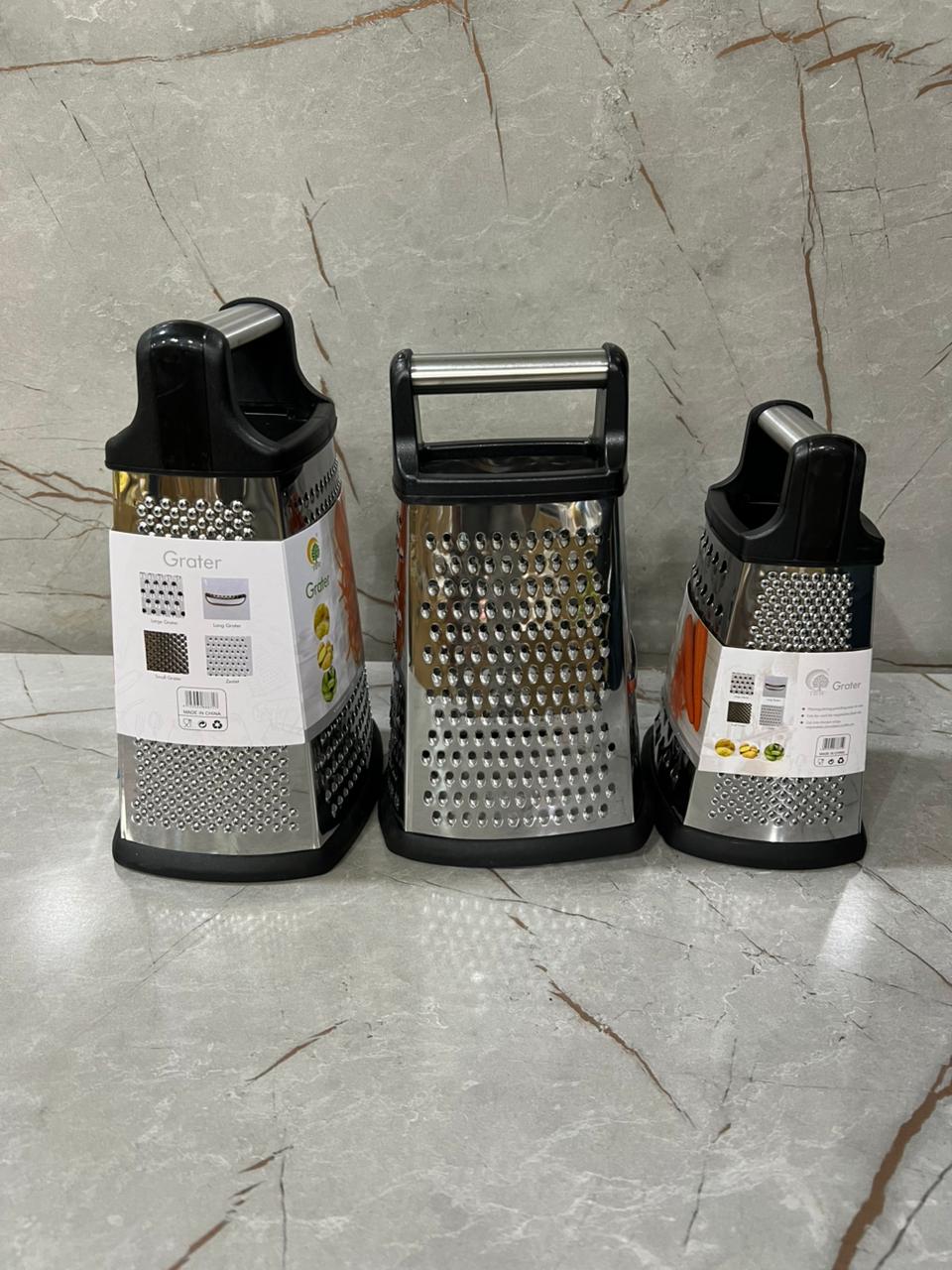 Spring Chef Professional Box Grater (4-Sided)
