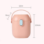Portable Baby Food Container With Scoop, Food Storage Case for Travel Outdoor