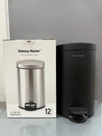 Danny Home Trash Can – 12 Liters (Soft Close Pedal Bin) - My Store