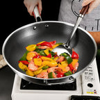 316 Stainless Steel Honeycomb Frying Pan