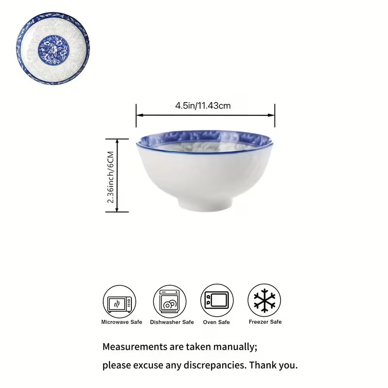 Premium Ceramic Dinner Bowl Set