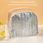 Large Capacity Insulated Lunch Bag – Cute 3D Designs for Kids & Adults