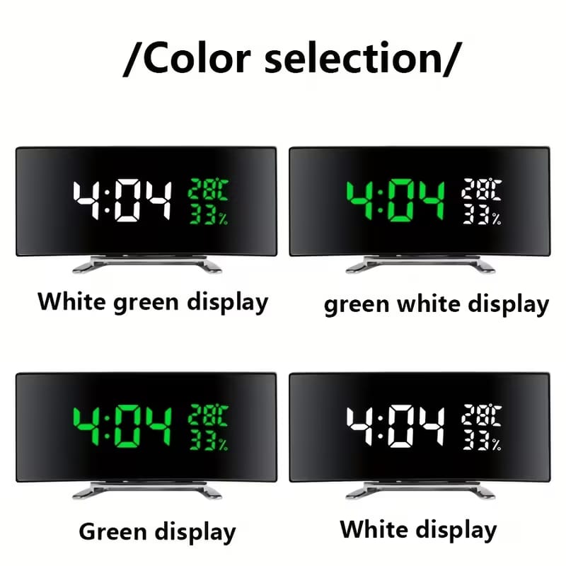 6.6-Inch Multifunctional LED Alarm Clock - My Store