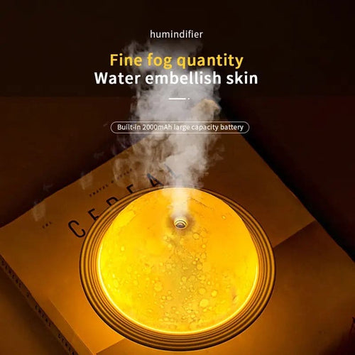 2 in 1 Planet Humidifier Moon Humidifier