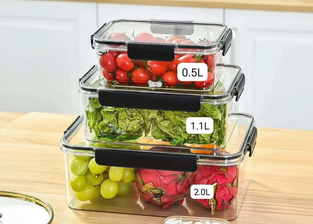Premium Airtight Acrylic Food Storage Container Set - My Store