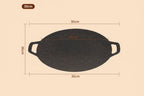 Multi-Griddle Tawa Iron Plate – Korean-Style Barbecue Grill (30cm) - My Store