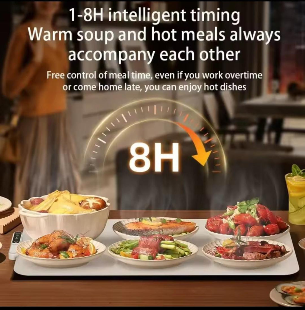 Portable Silicone Food Warming Tray (Professional Grade)
