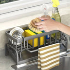Premium Sinkside Sponge Rack & Organizer Metal - My Store