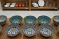 Japanese-Style Hand-Painted Ceramic Bowl Set (6 Pieces)