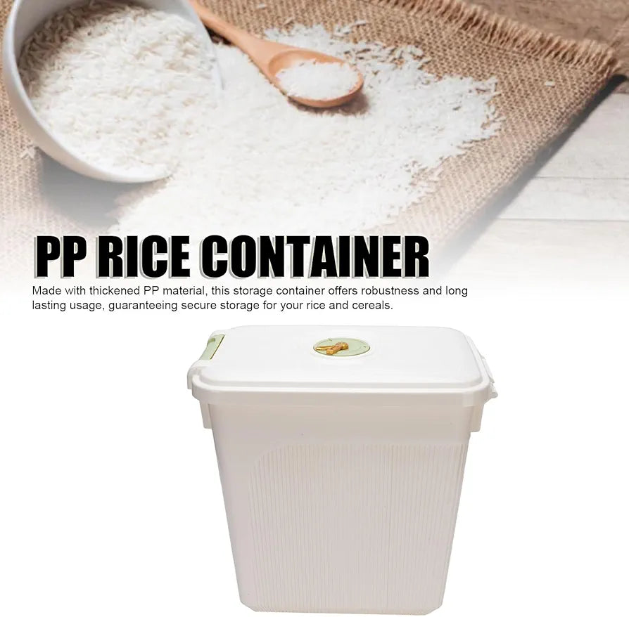 Airtight PP Rice Storage Bin – 20 KG Capacity