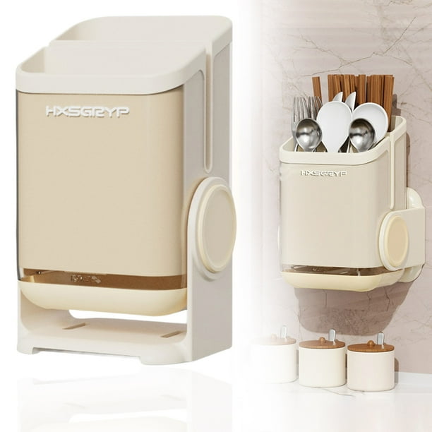 Rotating Utensil Storage Rack