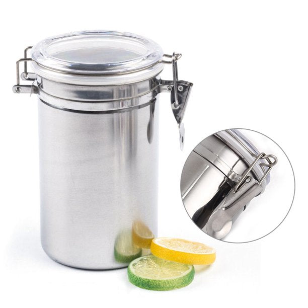Airtight Stainless Steel Canister Set – 4 Pcs - My Store