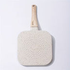 Premium Non-Stick Grill Frying Pan with Wooden Handle - My Store