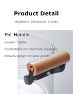 Heat Resistant Borosilicate Glass Cooking Pot - My Store