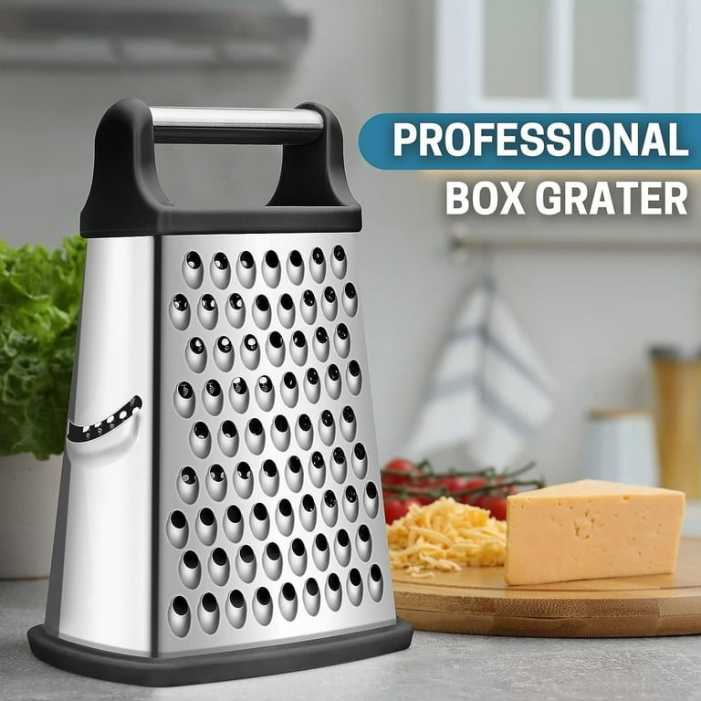 Spring Chef Professional Box Grater (4-Sided)