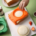 1 Pack Round Sandwich Cutter and Sealer, Bread Pocket Maker for School Lunches, Picnic, Camping