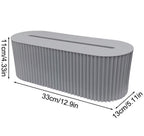 Nordic Cable Management Box – Minimalist Wire Organizer