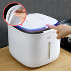 10KG One-Key Sealed Rice Dispenser & Storage Container