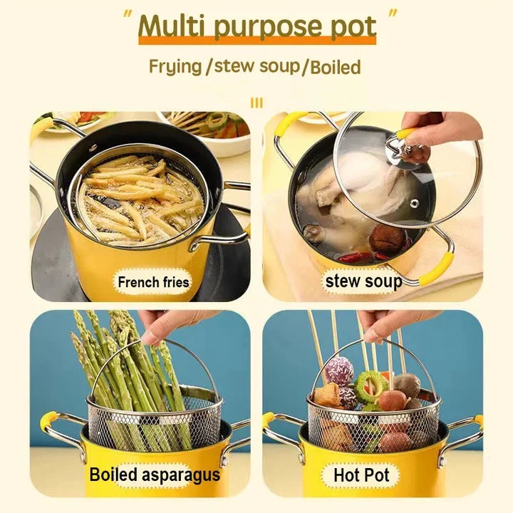 Deep Fryer Strainer Pot – 2L / 3L - My Store
