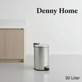 Denny Home trash Can 30Ltr stainless steel
