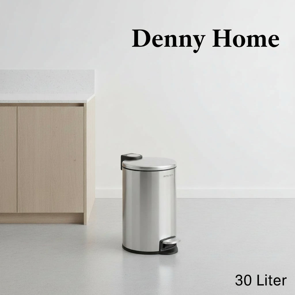 Denny Home trash Can 30Ltr stainless steel