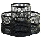 360 Degree Rotating Pen Holder, Rotating Desktop Organizer, Mesh Desk Box Pencil Case