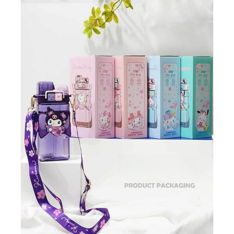 Double-Drink Tritan Cartoon Water Bottle – 520ml