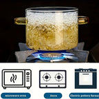 Heavy-Duty Glass Cooking Pot