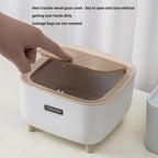 Mini Trash Bin with Press Lid - My Store