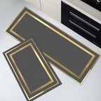 2-Piece Extra Large Runner & Mat Set – Napa Leather Finish with Anti-Slip Base - My Store