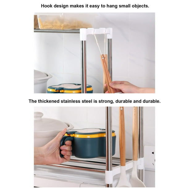 Multi-Functional Telescopic Storage Rack (2-Tier)