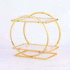 Elegant 2-Tier Multipurpose Display Rack - My Store