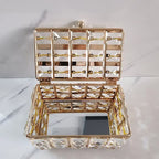 Light Luxury Metal Crystal Jewellery Storage organizer - My Store