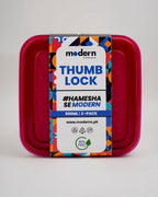Modern Thumb Lock Container Set of 3 pcs
