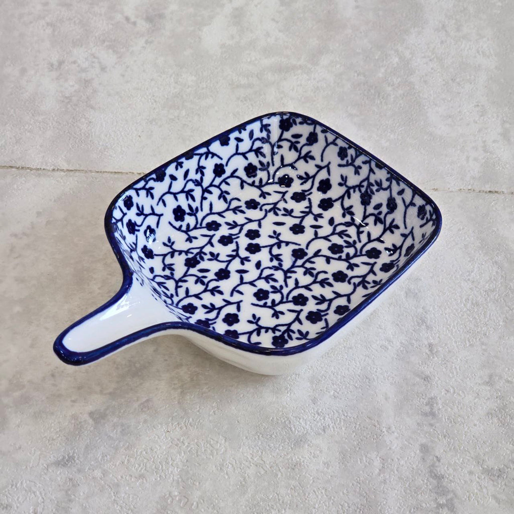 Danny Home Floral Design Ceramic Sauce Dish – 4.75 Inch - My Store